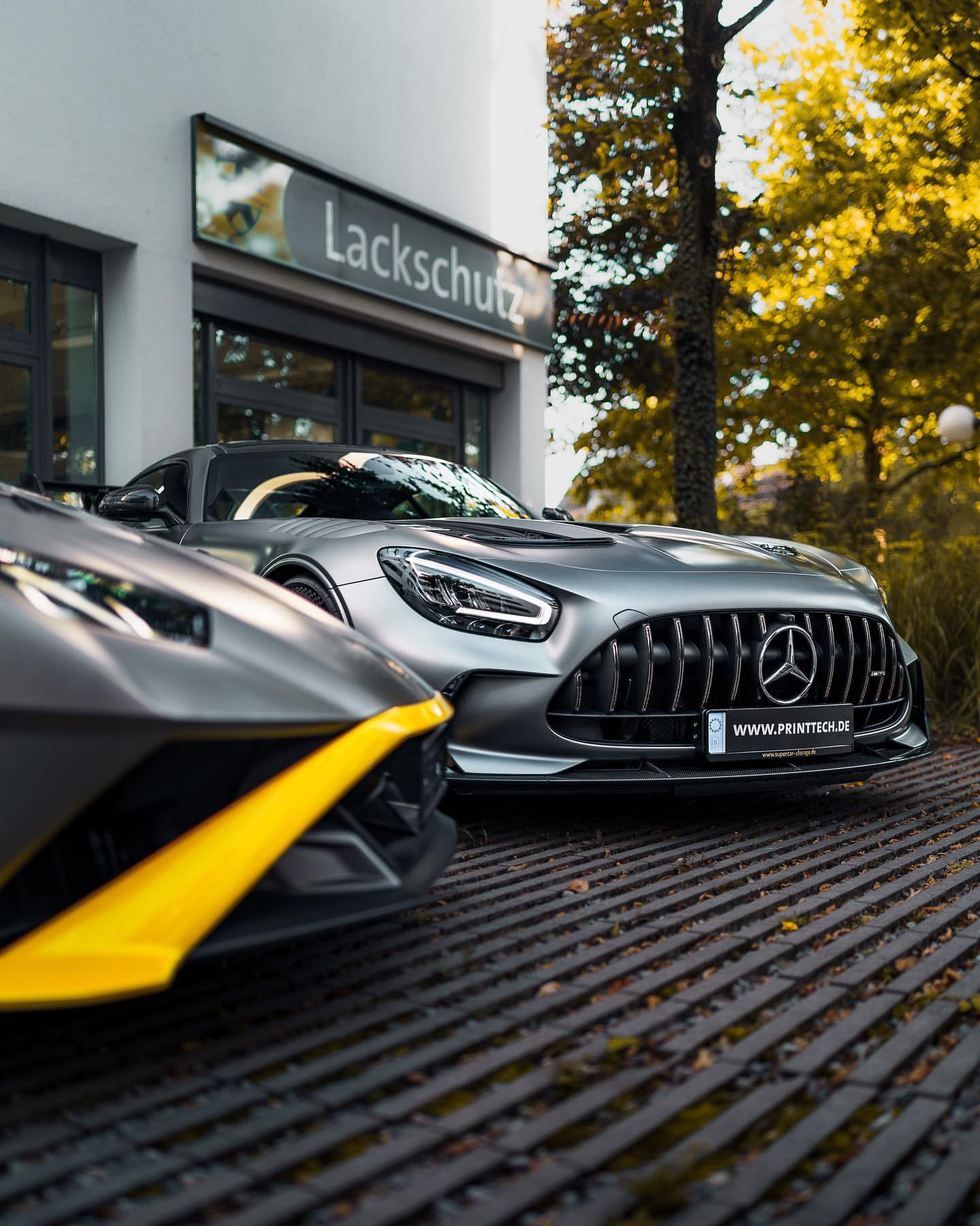 兰博基尼Huracán STO和梅赛德斯·奔驰AMG GT Black Series