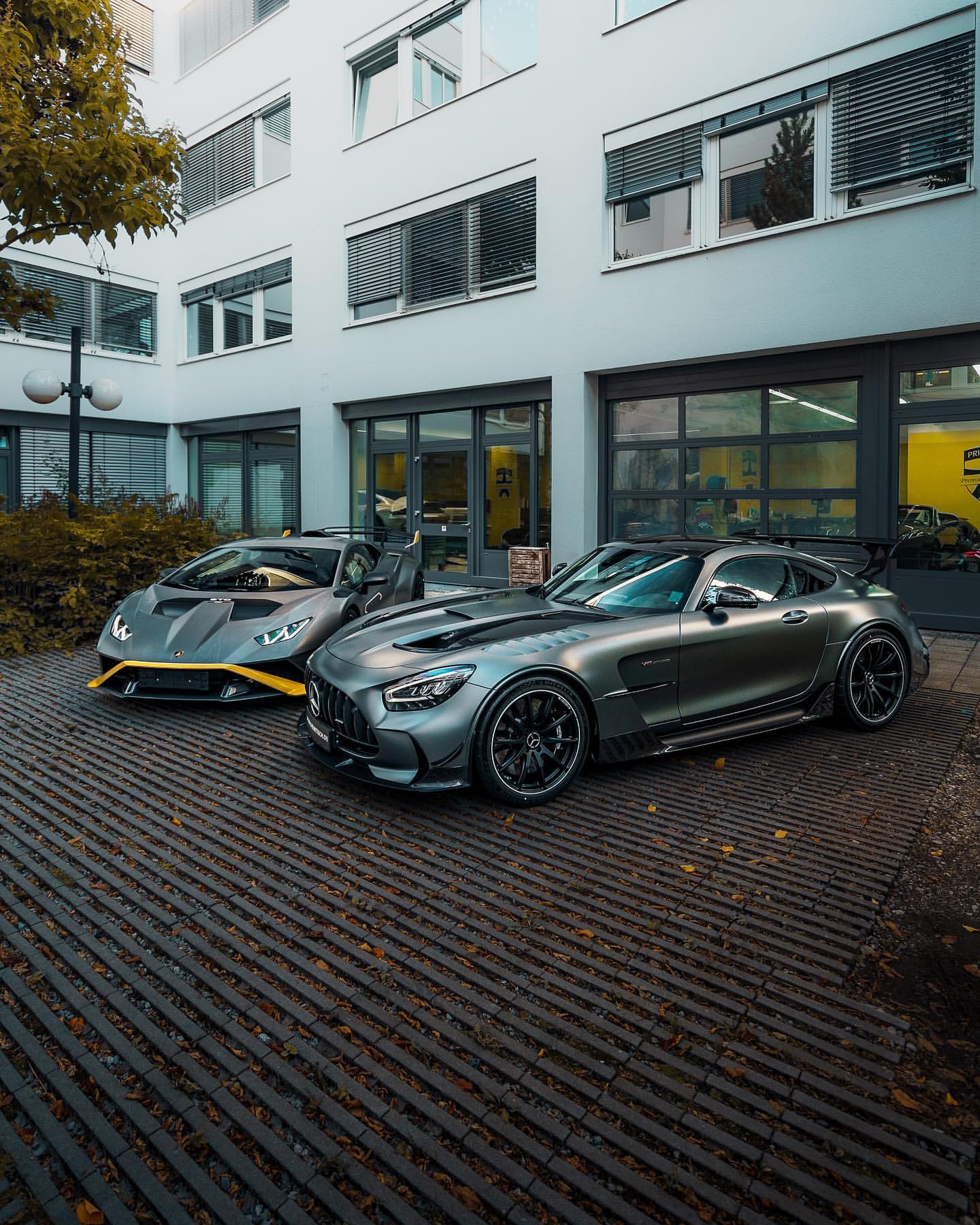 兰博基尼Huracán STO和梅赛德斯·奔驰AMG GT Black Series