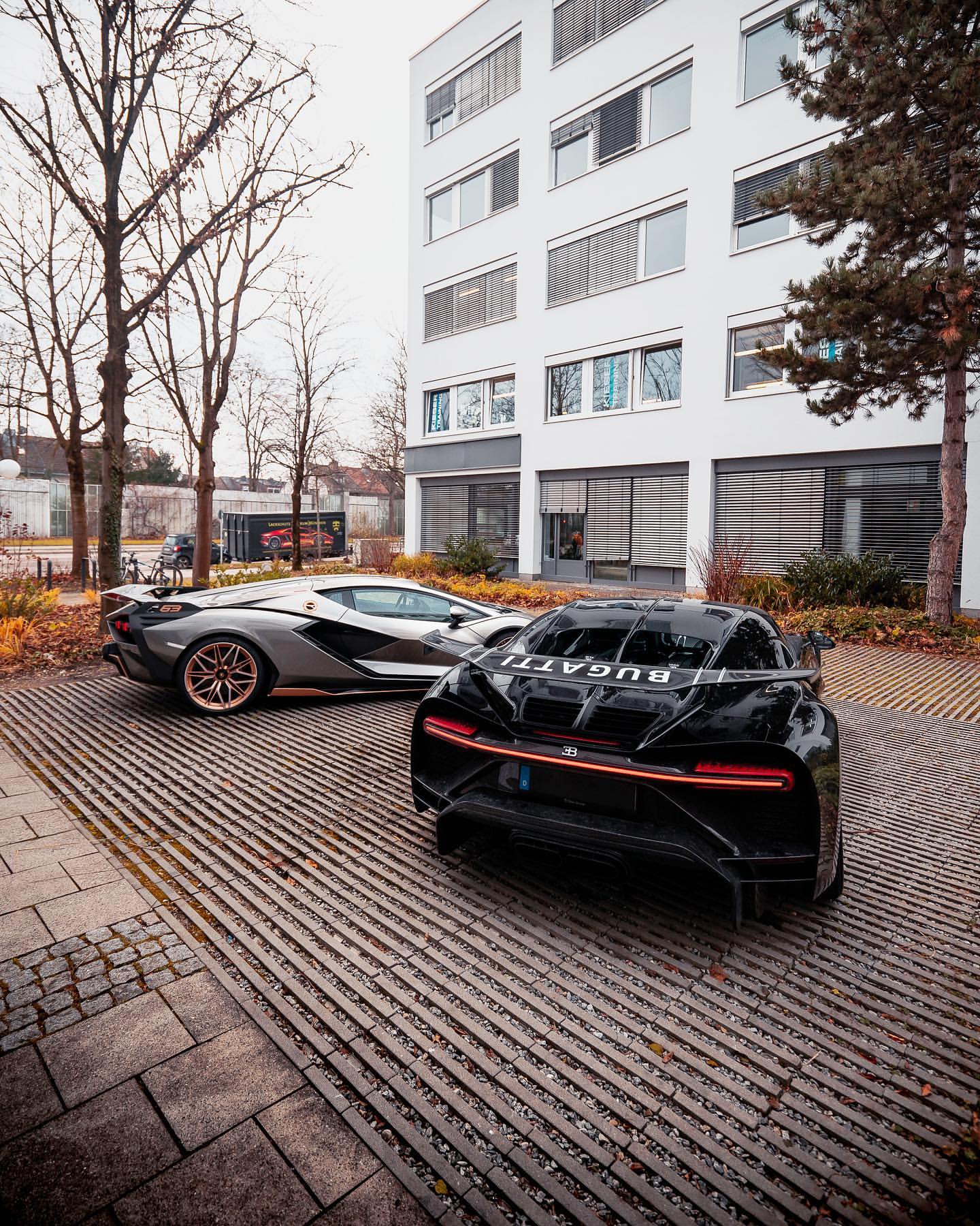 布加迪Chiron Pur Sport和兰博基尼Sián
