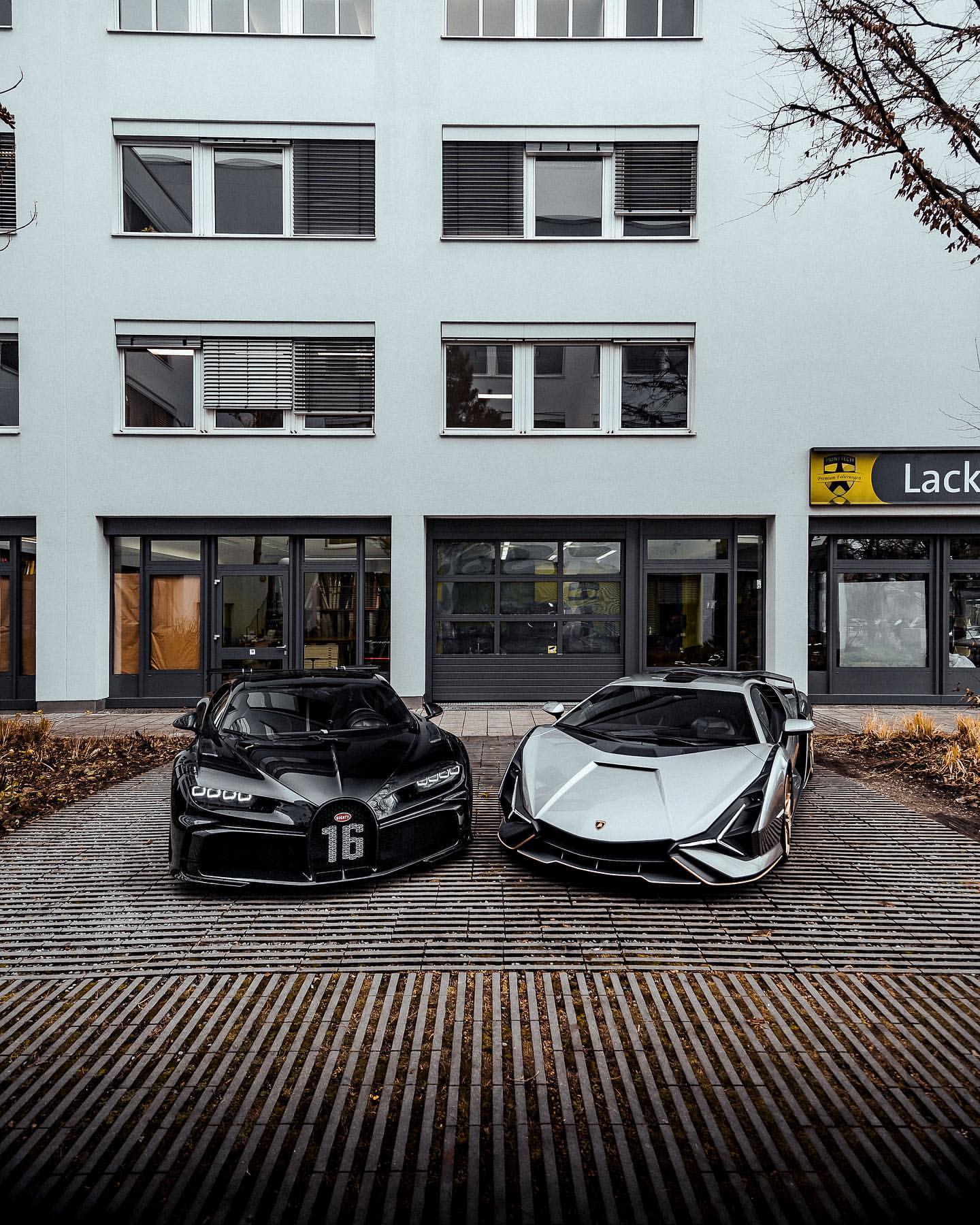 布加迪Chiron Pur Sport和兰博基尼Sián
