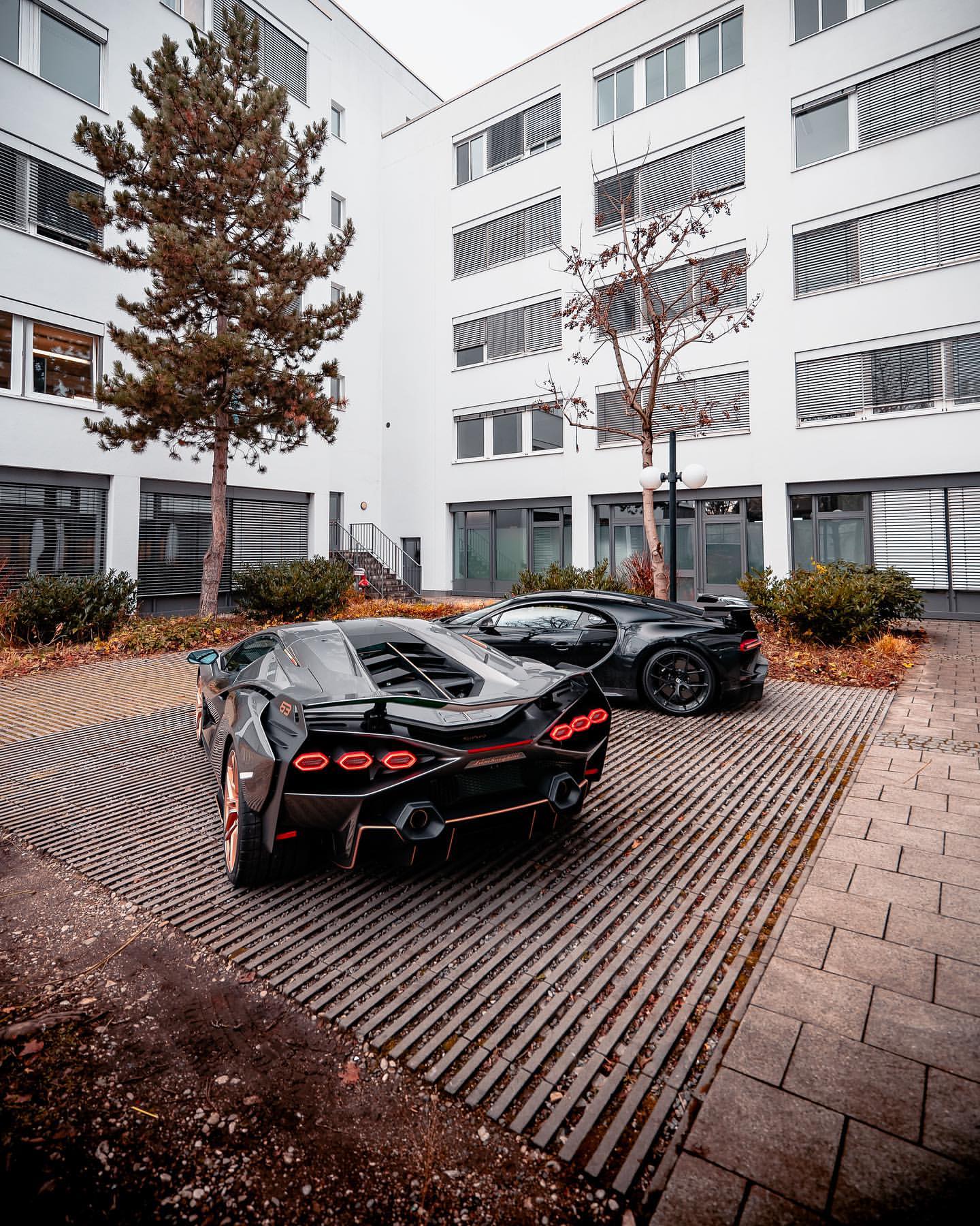 布加迪Chiron Pur Sport和兰博基尼Sián