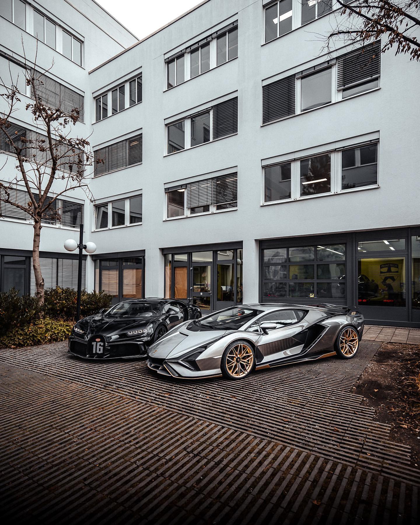 布加迪Chiron Pur Sport和兰博基尼Sián