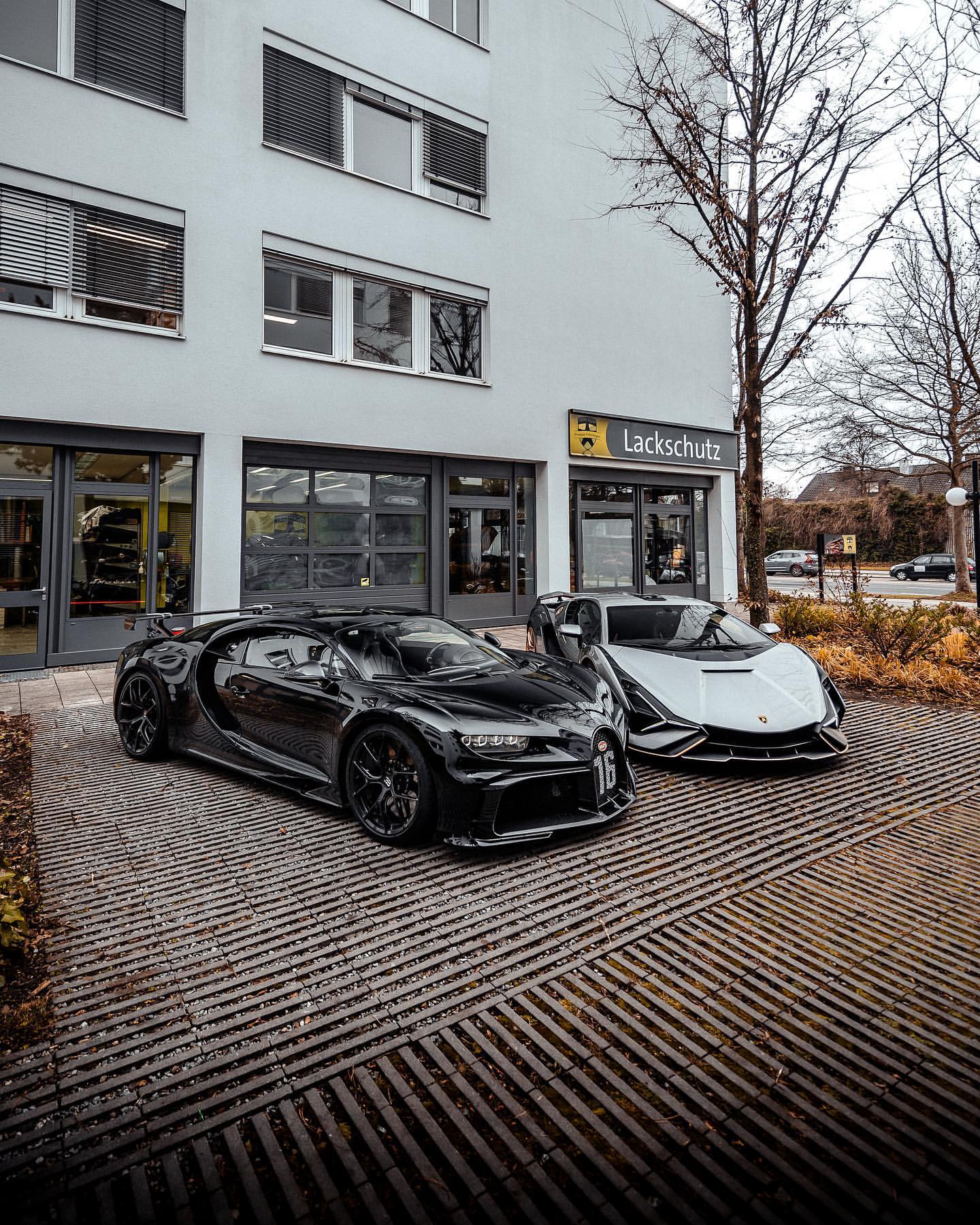布加迪Chiron Pur Sport和兰博基尼Sián