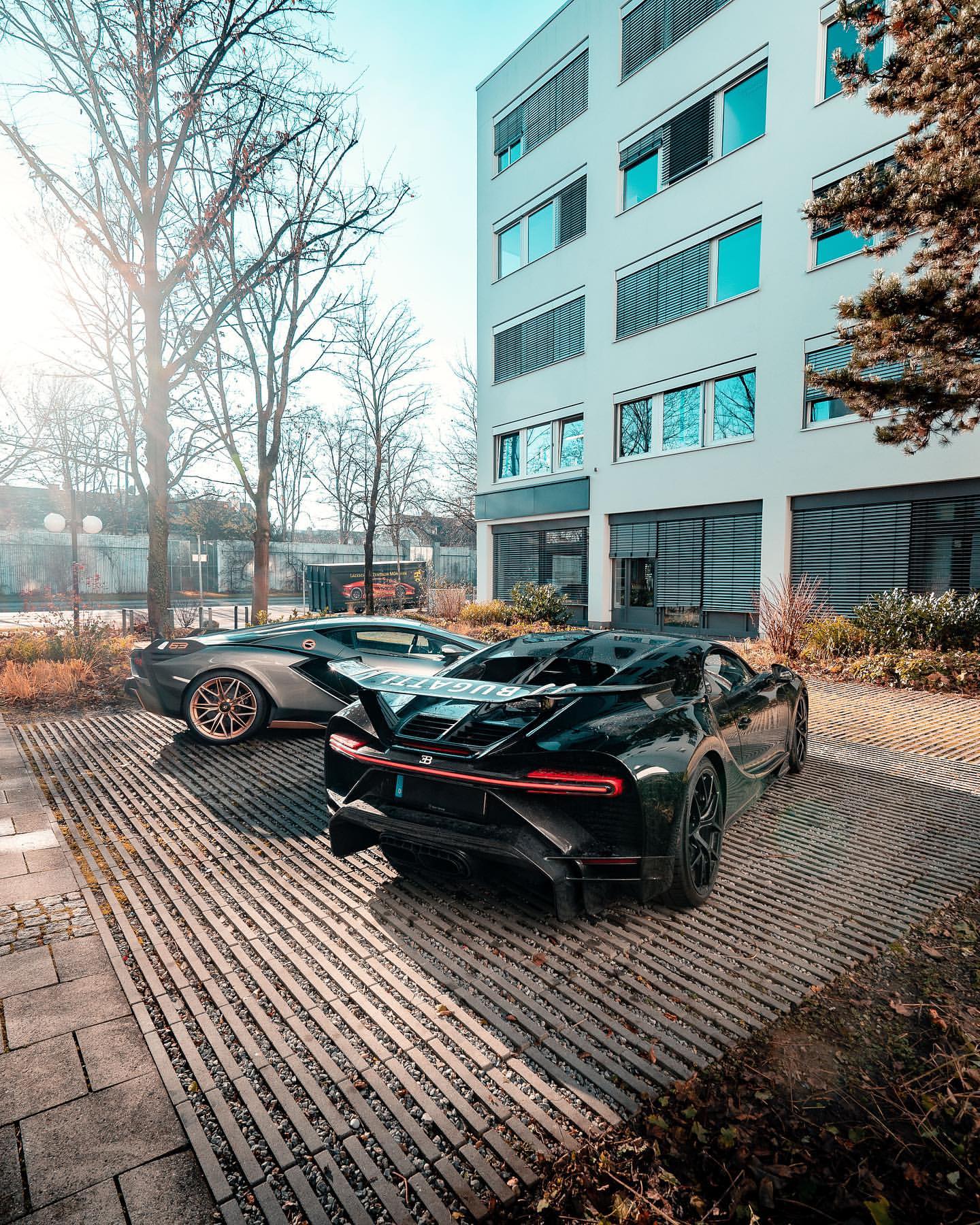 布加迪Chiron Pur Sport和兰博基尼Sián