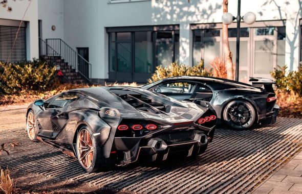 布加迪Chiron Pur Sport+兰博基尼Sián