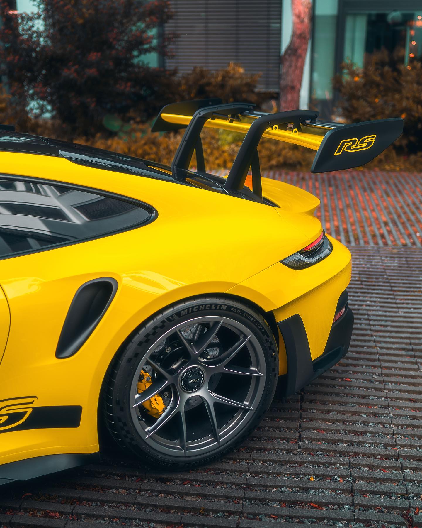 保时捷911 GT3 RS装贴XPEL漆面保护膜/隐形车衣
