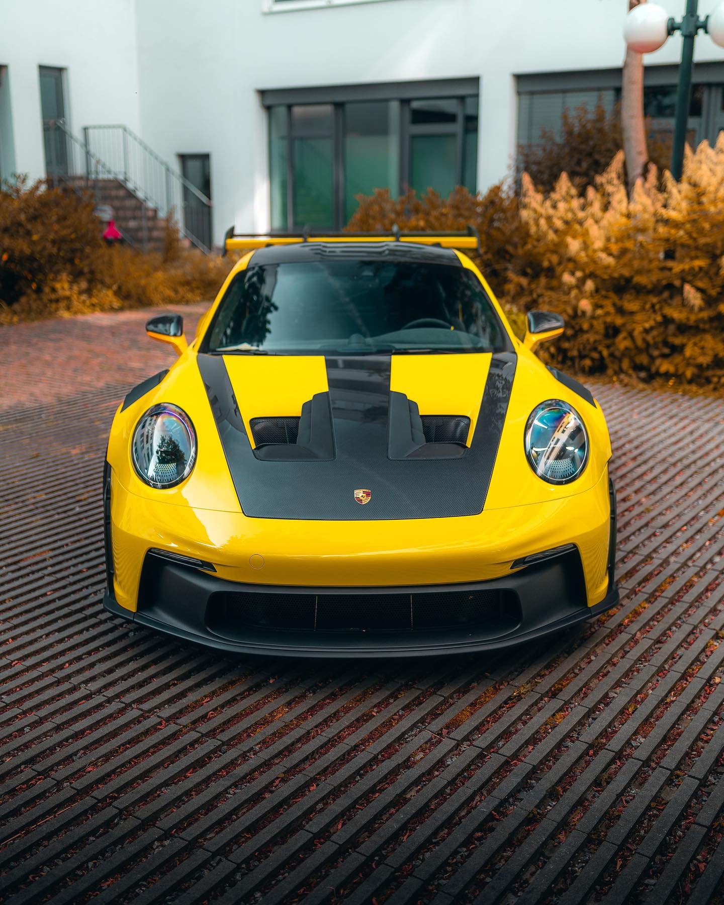 保时捷911 GT3 RS装贴XPEL漆面保护膜/隐形车衣