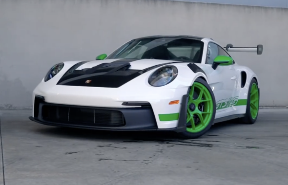 保时捷992 GT3 RS装贴XPEL漆面保护膜