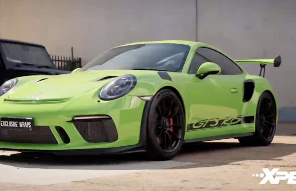 保时捷 GT3 RS 装贴XPEL漆面保护膜