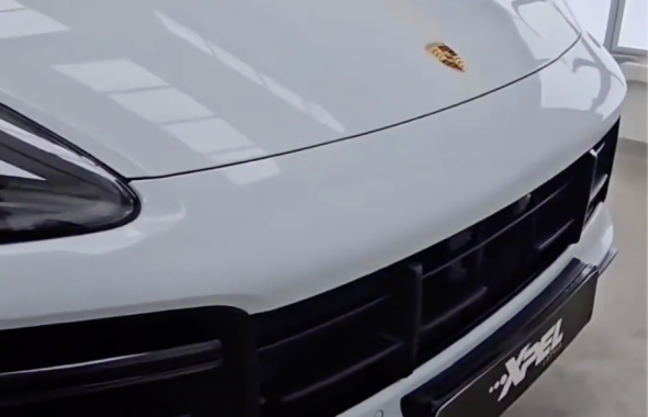 保时捷Cayenne Coupe Turbo GT 装贴XPEL漆面保护膜