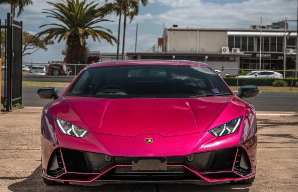兰博基尼 Huracan EVO装贴XPEL漆面保护膜
