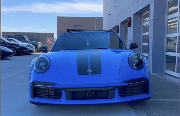 保时捷 911 Turbo S 装贴XPEL漆面保护膜