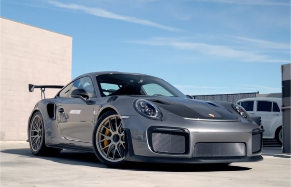 保时捷911GT2 RS 装贴XPEL漆面保护膜