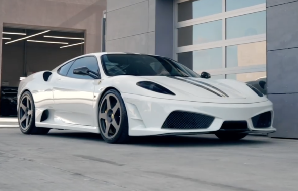 法拉利F430 Scuderia 装贴XPEL漆面保护膜/隐形车衣