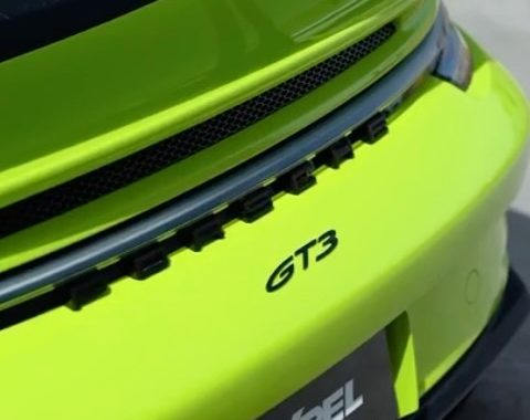 保时捷GT3装贴XPEL漆面保护膜/隐形车衣