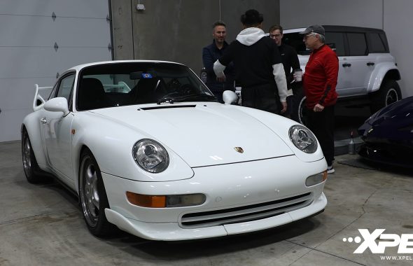 保时捷Carrera RS 993装贴XPEL漆面保护膜/隐形车衣
