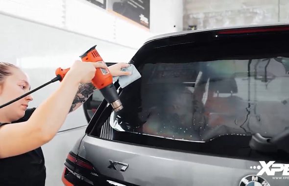 宝马BMW X7装贴XPEL车窗隔热膜