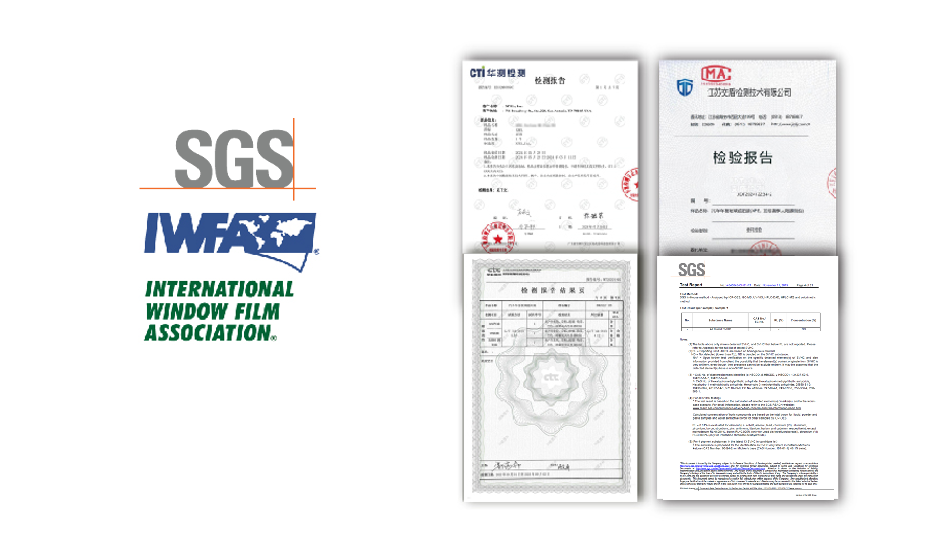 无毒无害 经瑞士权威机构SGS 201项检查